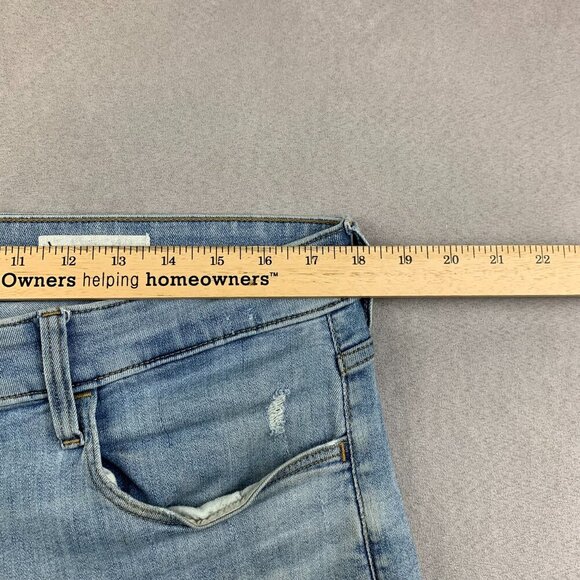 G Star Mens Pants 35 Blue Distressed Jeans 3301 Deconstructed Super Slim 35x32 - Picture 8 of 16